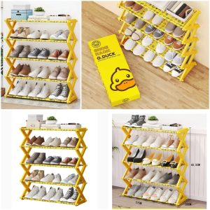 Four-Tier Duck Shoe Rack