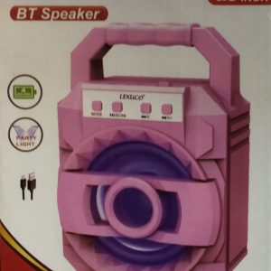 Portable Bluetooth Speaker (Pink) – 10cm